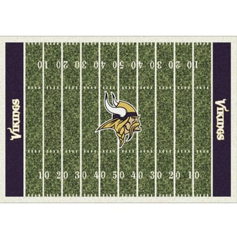 Imperial Minnesota Vikings 5'4'' x 7'8'' Home Field Rug