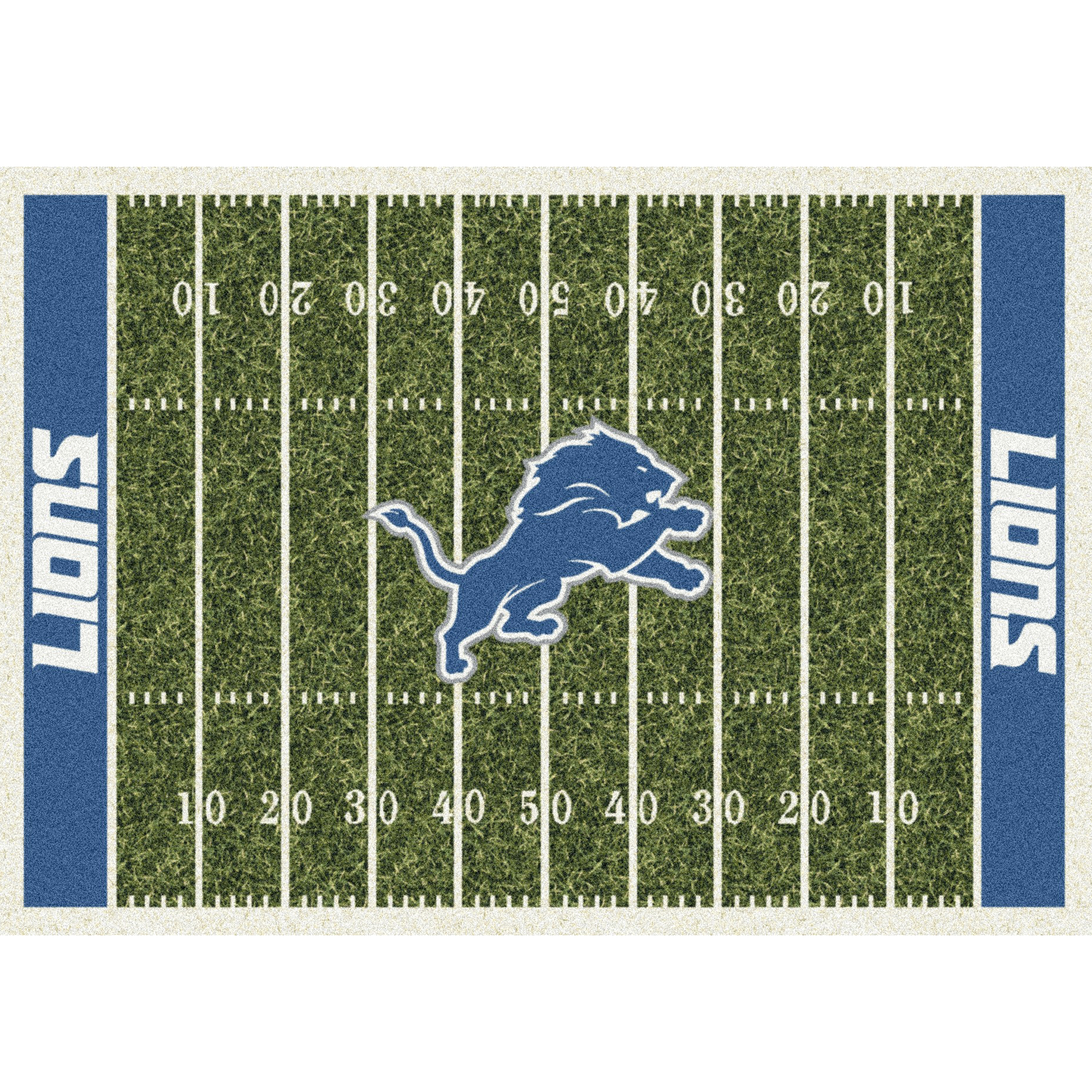 Imperial Detroit Lions 5'4'' x 7'8'' Home Field Rug