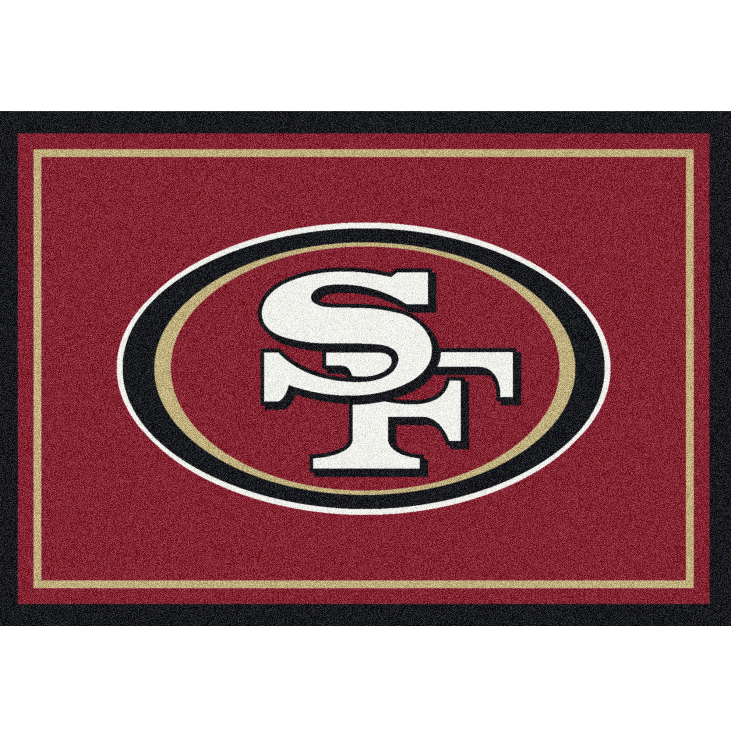 Imperial San Francisco 49ers 5'4'' x 7'8'' Spirit Rug