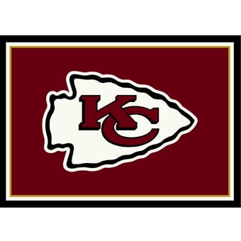 Imperial Kansas City Chiefs 5'4'' x 7'8'' Spirit Rug