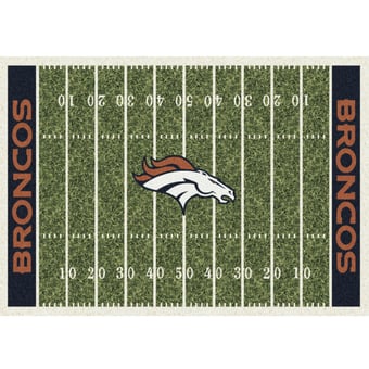 Imperial Denver Broncos 7'8'' x 10'9'' Home Field Rug