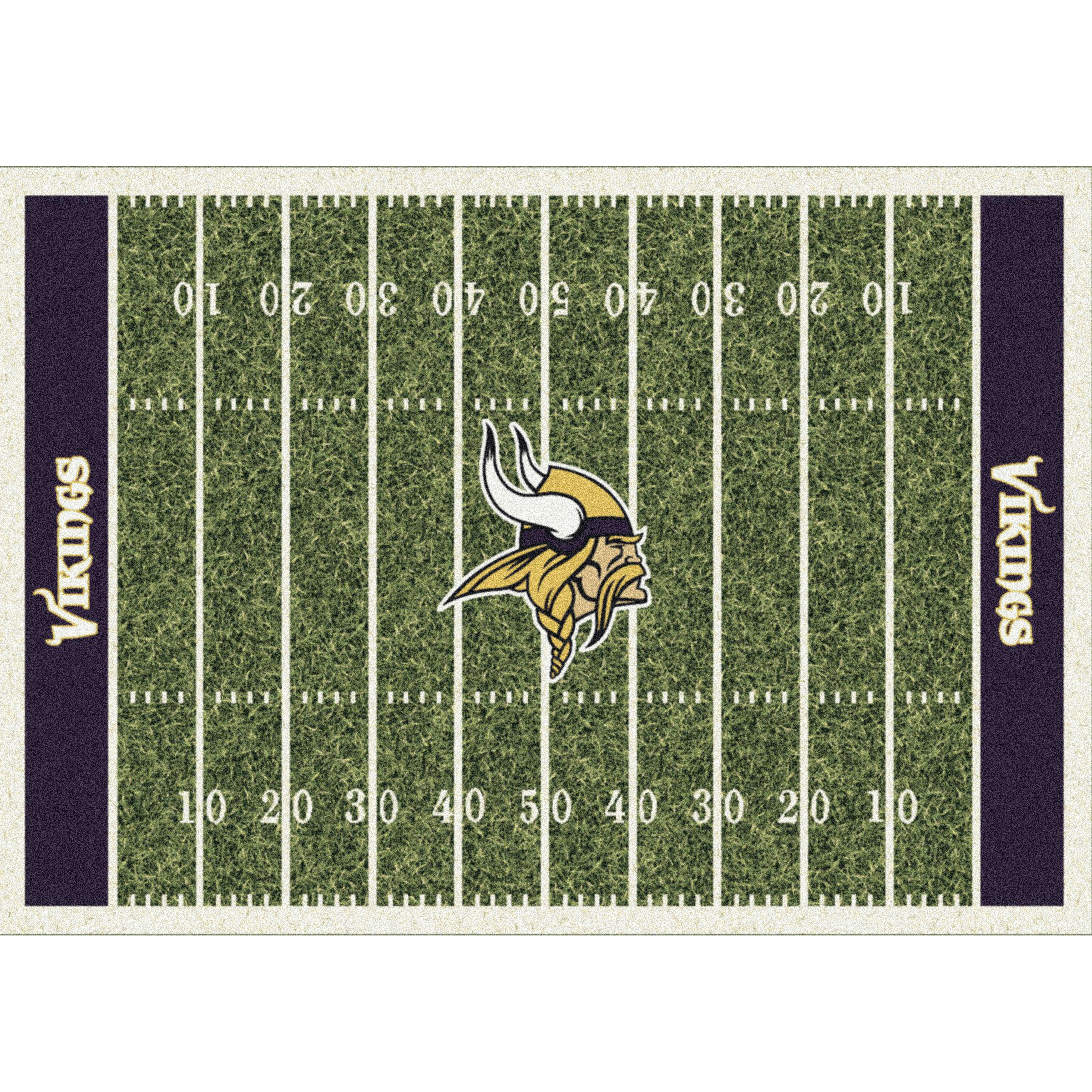 Imperial Minnesota Vikings 7'8'' x 10'9'' Home Field Rug