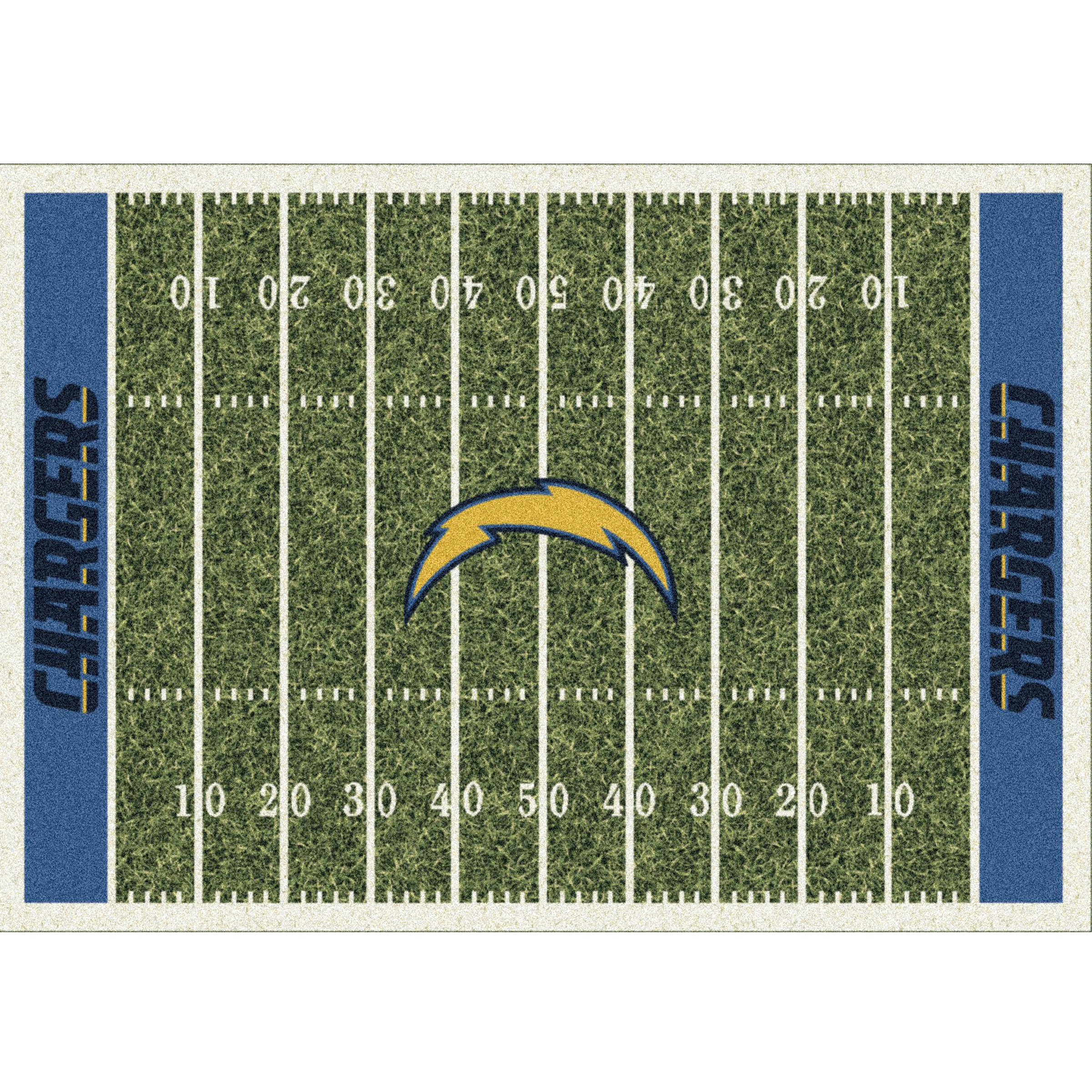 Imperial Los Angeles Chargers 7'8'' x 10'9'' Home Field Rug