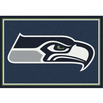 Imperial Seattle Seahawks 7'8'' x 10'9'' Spirit Rug