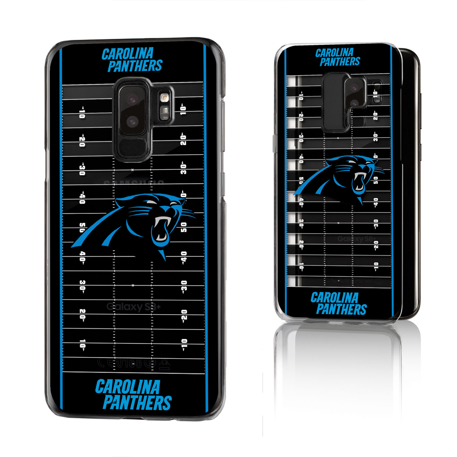 Carolina Panthers Galaxy Clear Field Design Case
