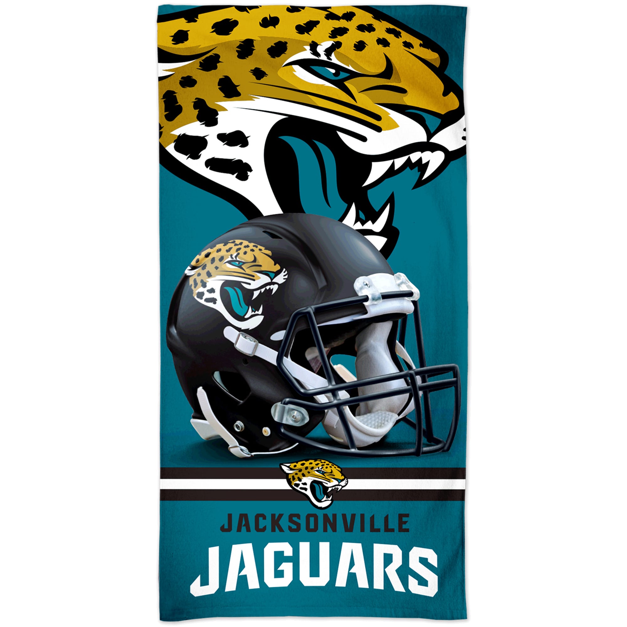 WinCraft Jacksonville Jaguars 30"" x 60"" Spectra Beach Towel