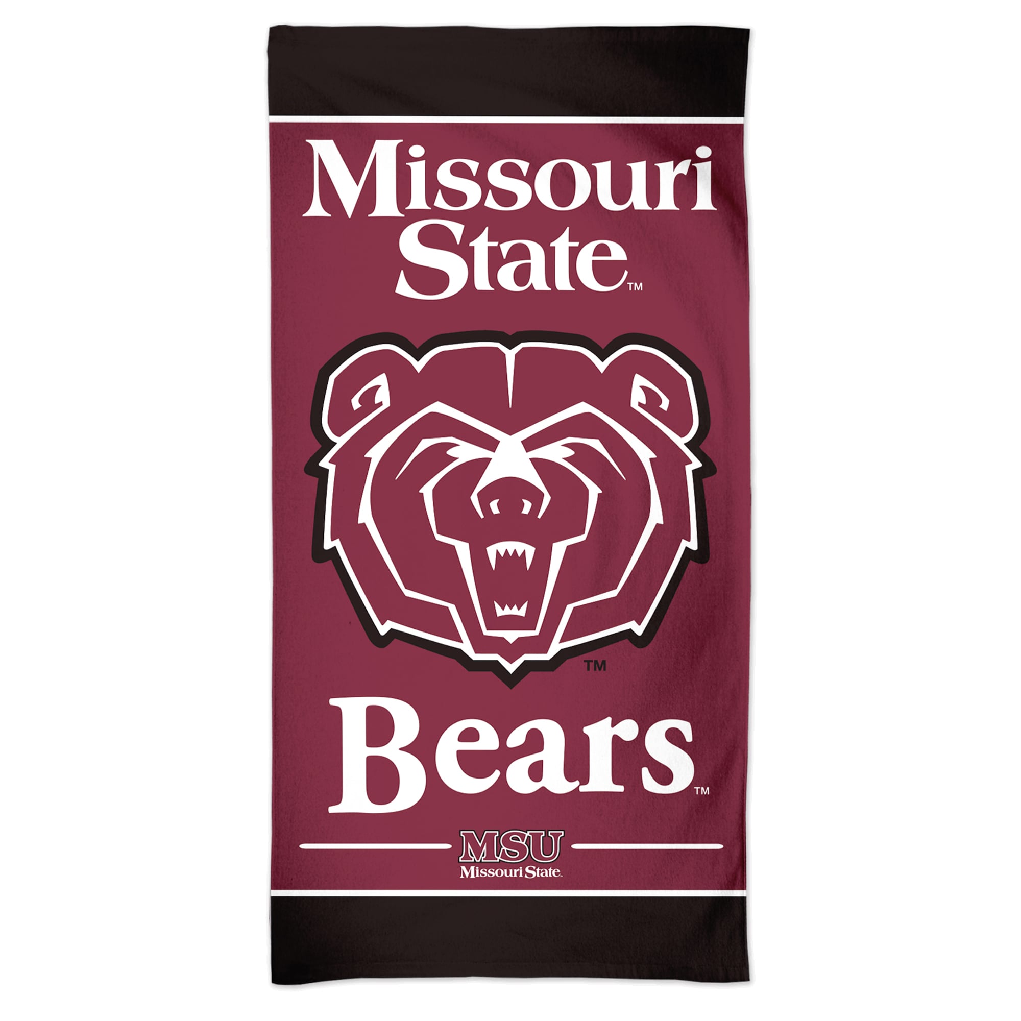 WinCraft Missouri State University Bears 30" x 60" Spectra Beach Towel