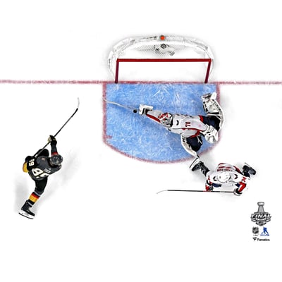 Braden Holtby Washington Capitals Unsigned 2018 Stanley Cup Champions Game 2 Save Photograph