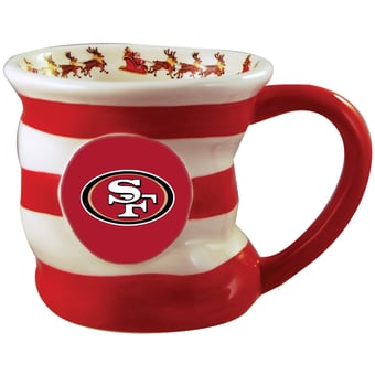 San Francisco 49ers Holiday Stocking Mug