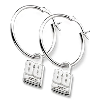 Women's Dale Earnhardt Jr. NASCAR Driver Earrings