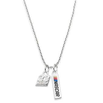 Women's Joey Logano NASCAR 18" Charm Necklace