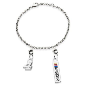 Women's Kevin Harvick NASCAR 9.5" Charm Anklet