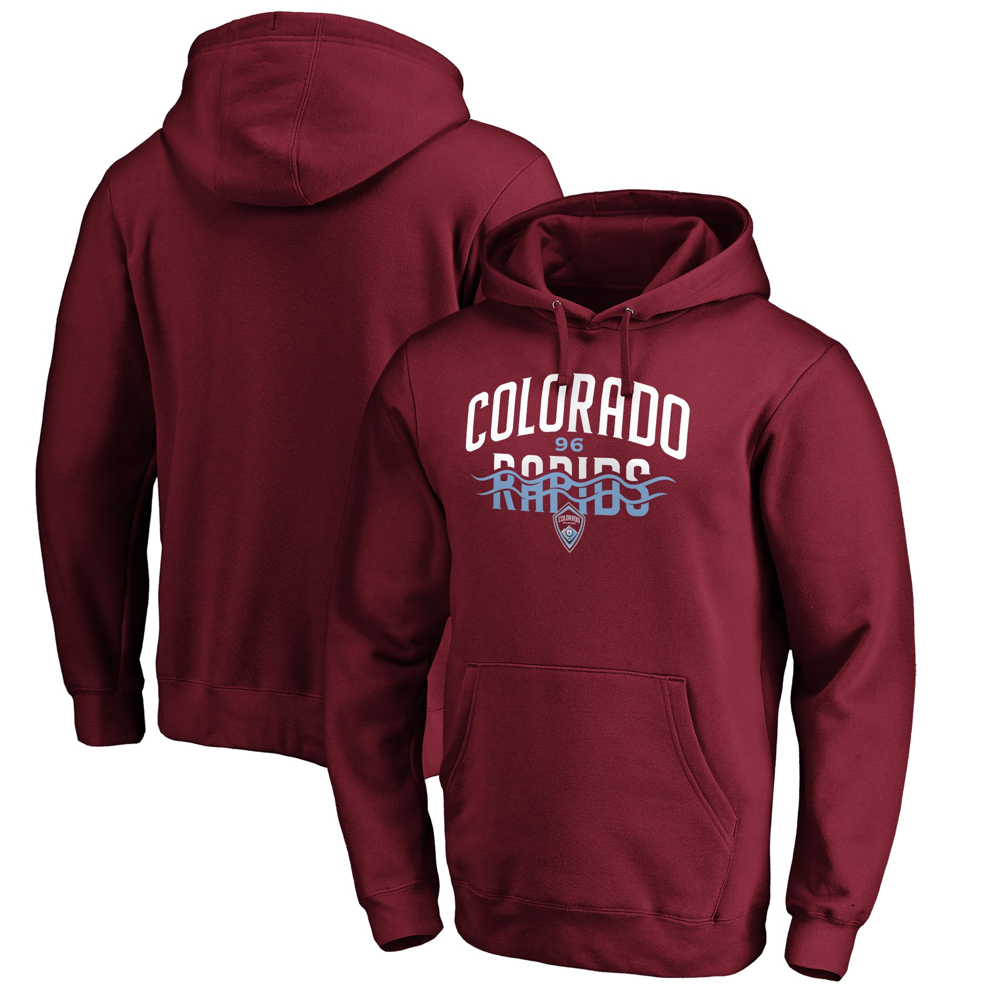 Men's Burgundy Colorado Rapids Hometown Collection Rapids Pullover Hoodie