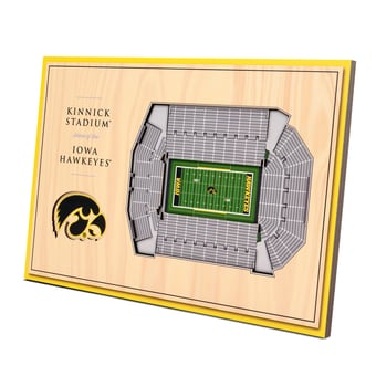 Fanpoint Iowa Hawkeyes 14'' x 10.5'' 3D StadiumView Desktop Display