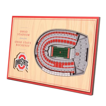 IDNA Ohio State Buckeyes 14'' x 10.5'' 3D StadiumViews Desktop Display