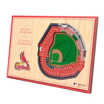 Fanpoint St. Louis Cardinals 14'' x 10.5'' 3D StadiumView Desktop Display