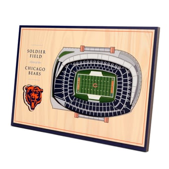 IDNA Chicago Bears 14'' x 10.5'' 3D StadiumViews Desktop Display