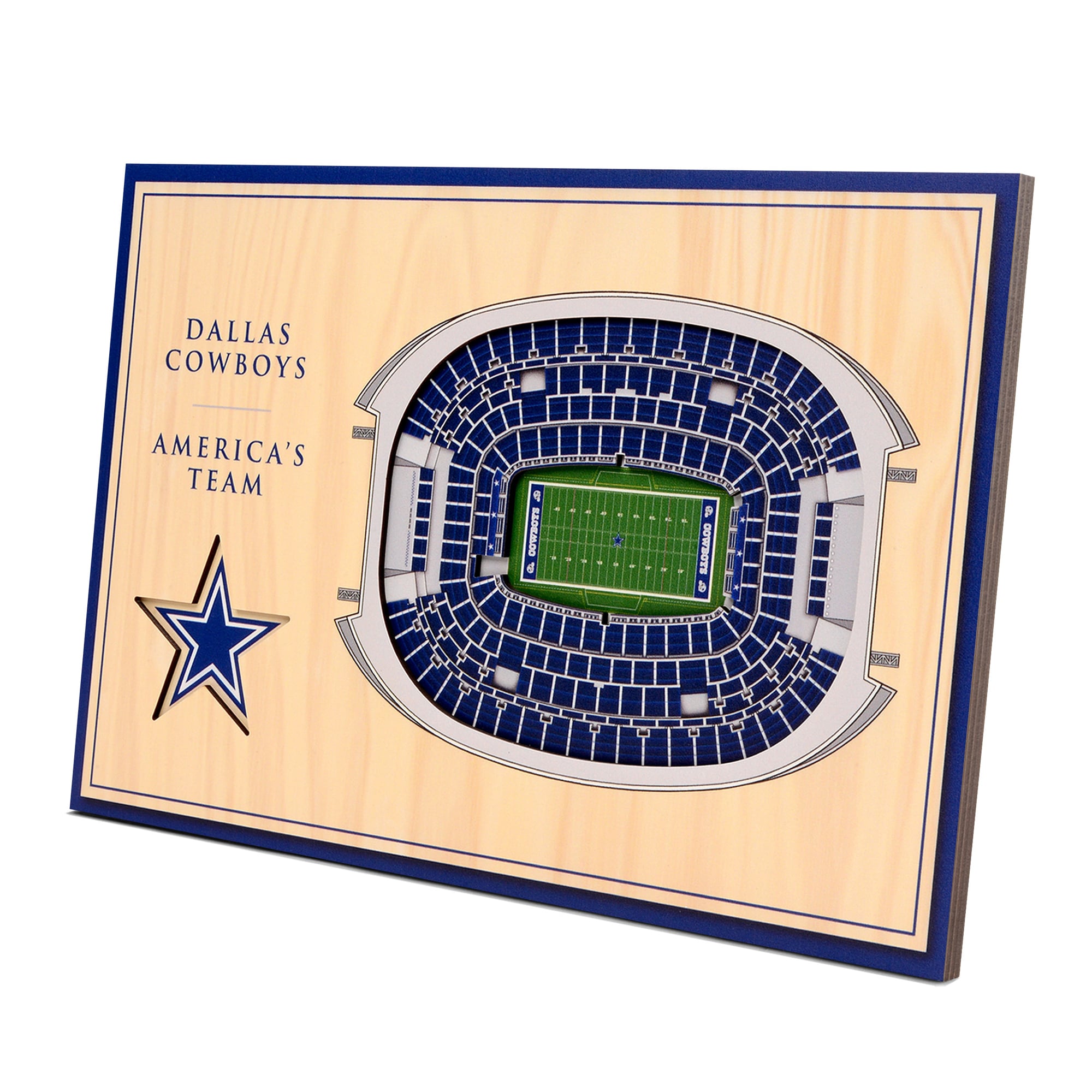 IDNA Dallas Cowboys 14” x 10.5” 3D StadiumViews Desktop Display IDNA Dallas Cowboys 14” x 10.5” 3D StadiumViews Desktop Display