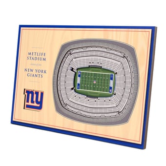 Fanpoint New York Giants 14'' x 10.5'' 3D StadiumView Desktop Display