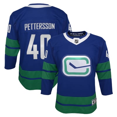 Youth Elias Pettersson Royal Vancouver Canucks 2019/20 Alternate - Premier Player Jersey