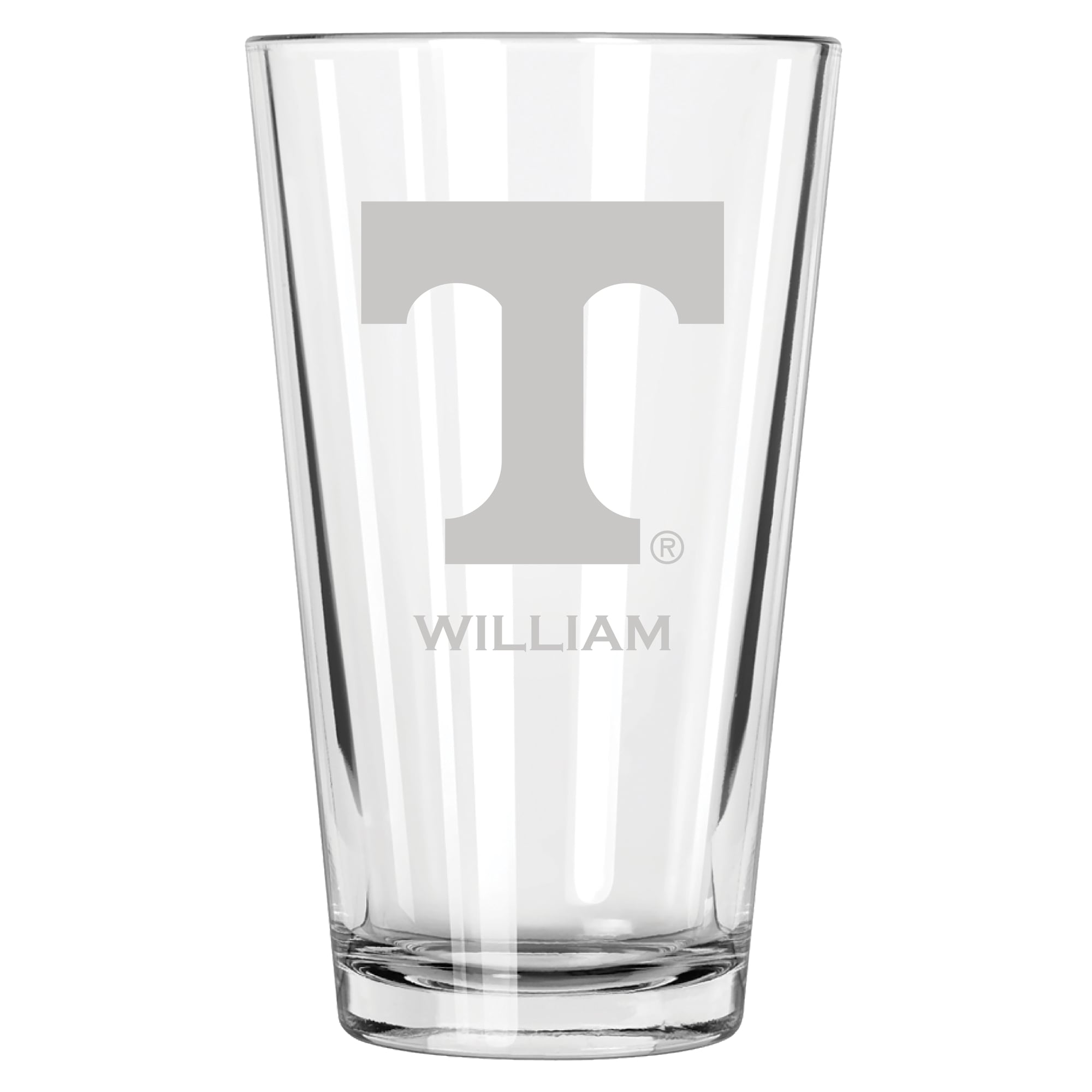 Tennessee Volunteers 16oz. Personalized Etched Pint Glass