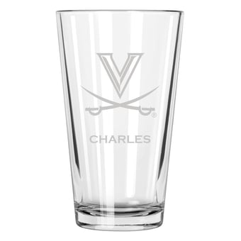 Virginia Cavaliers 16oz. Personalized Etched Pint Glass