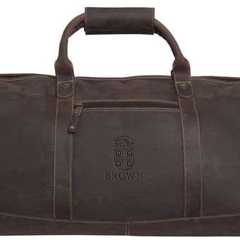 Brown Brown Bears Little River Duffel Bag