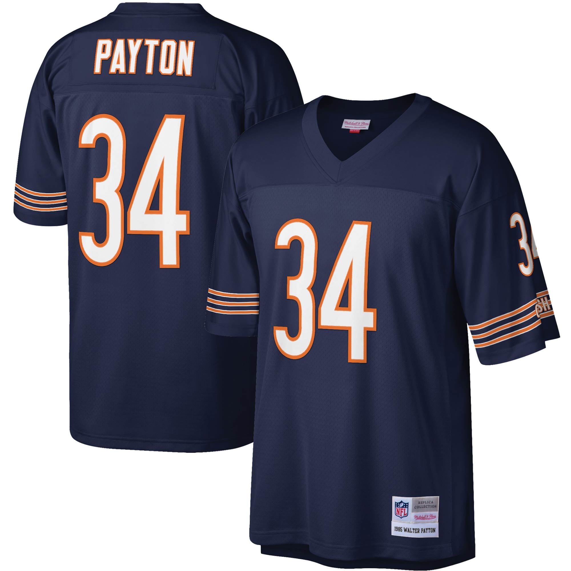 Mitchell & Ness Walter Payton Herren-Trikot in Marineblau, Chicago Bears Legacy Replica-Trikot