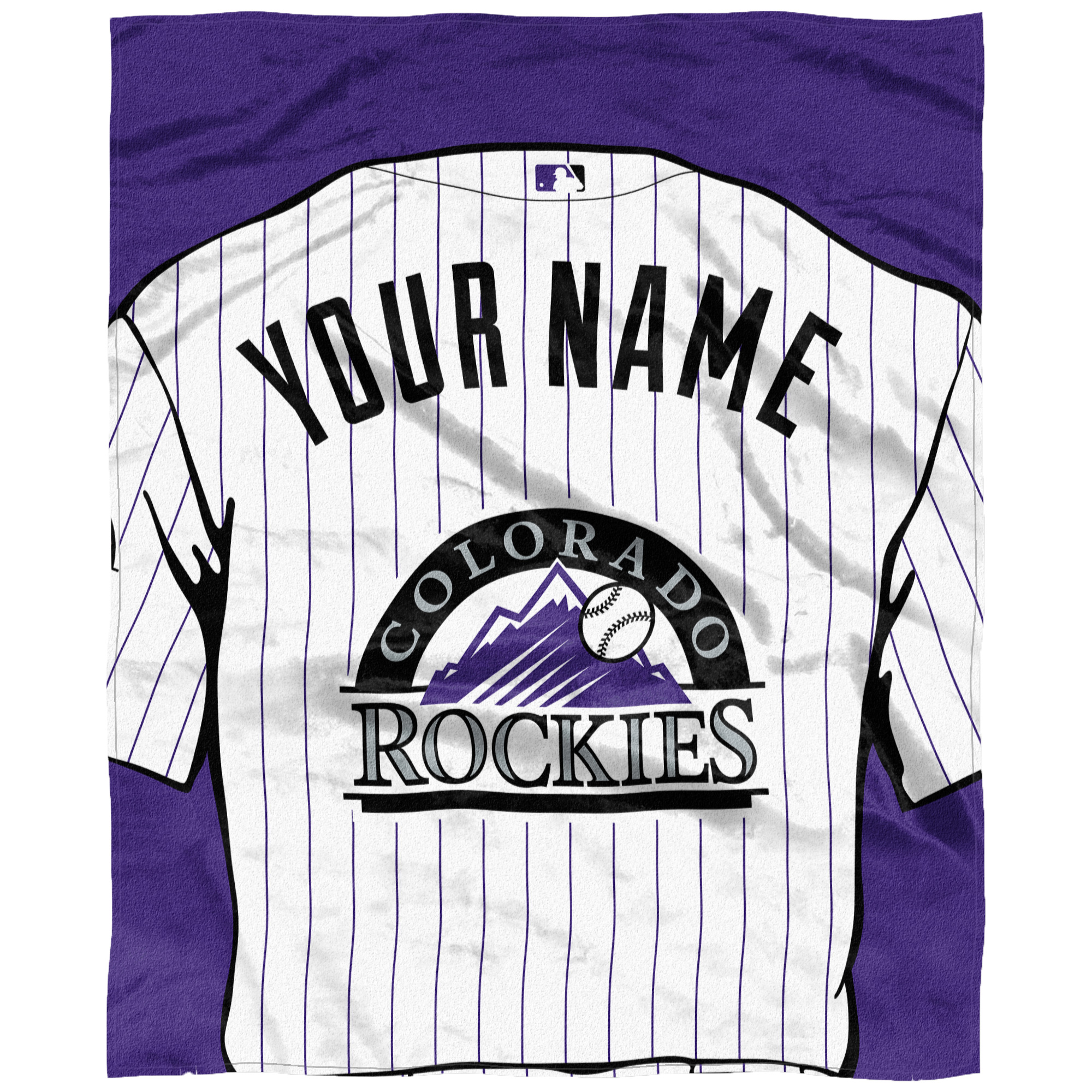 The Northwest Company Colorado Rockies 50” x 60” Personalized Silk Touch Throw The Northwest Company Colorado Rockies 50” x 60” Personalized Silk Touch Throw