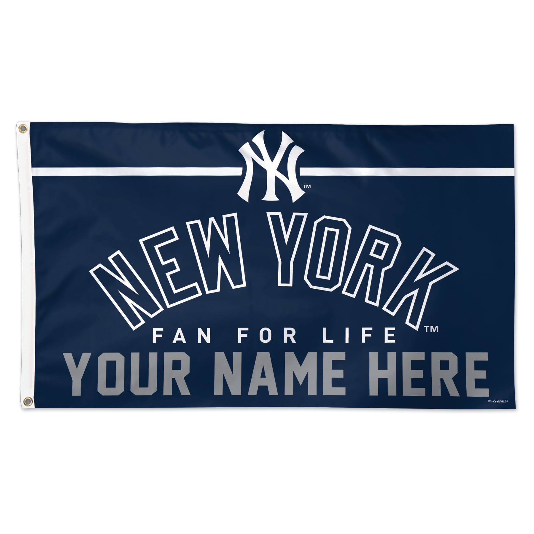 WinCraft New York Yankees 3' x 5' One-Sided Deluxe Personalized Flag