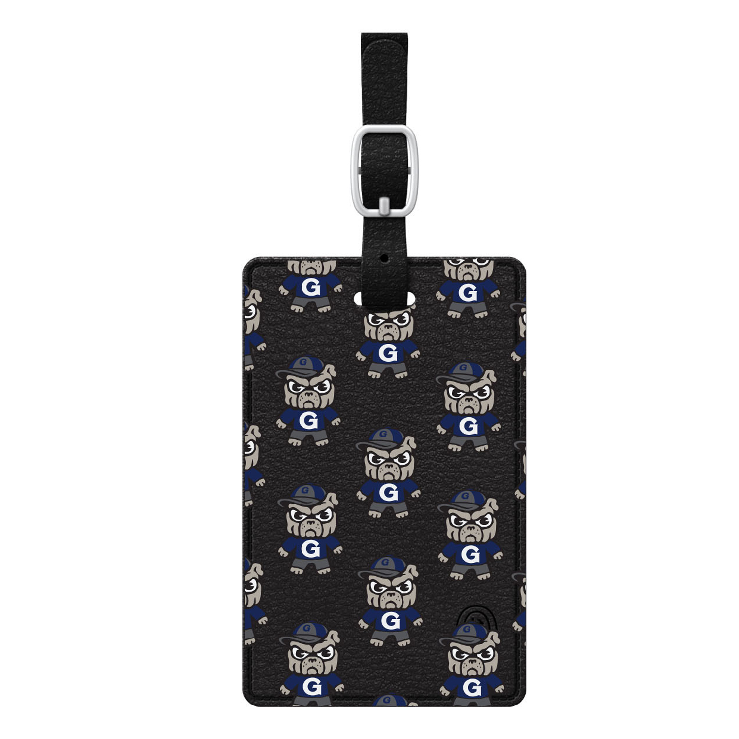 Black Georgetown College Tigers Mascot Tokyodachi Luggage Tag