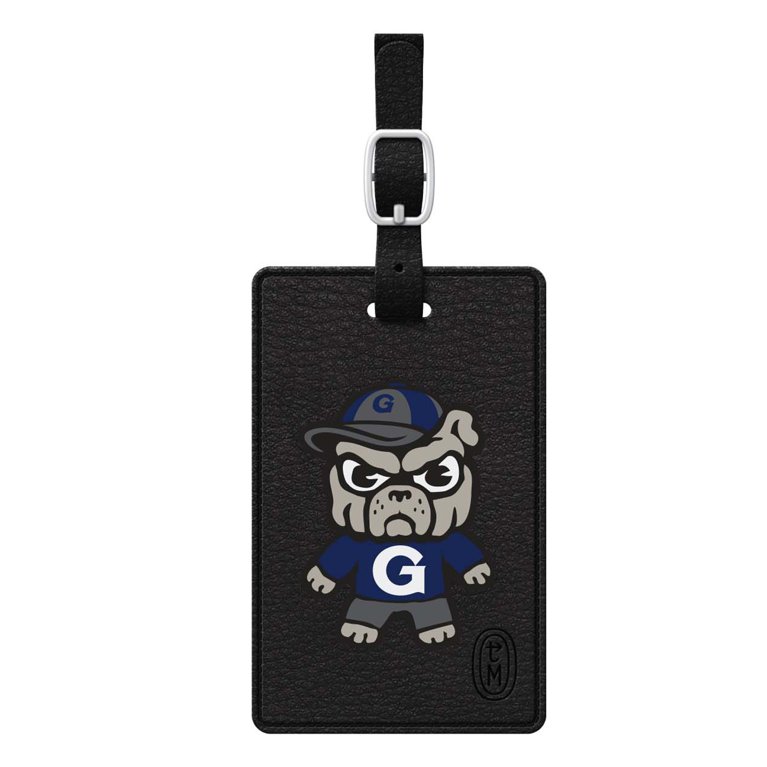 Black Georgetown College Tigers Classic Tokyodachi Bag Tag