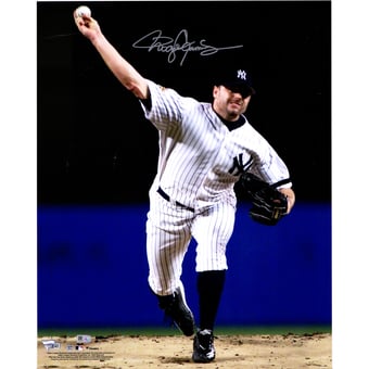 Roger Clemens New York Yankees Autographed 16" x 20" Delivery Photograph