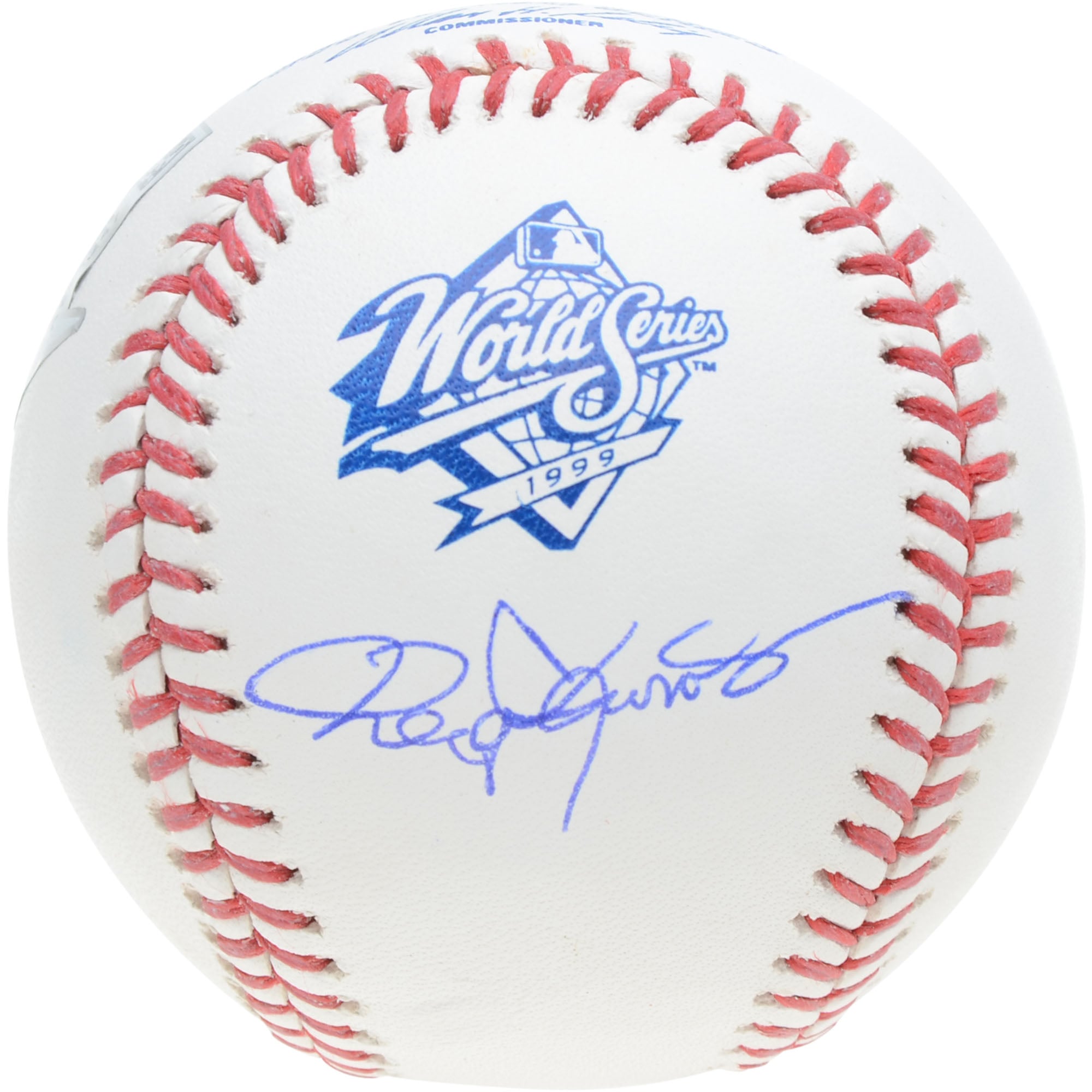 Roger Clemens New York Yankees Autographed World Series Logo Baseball