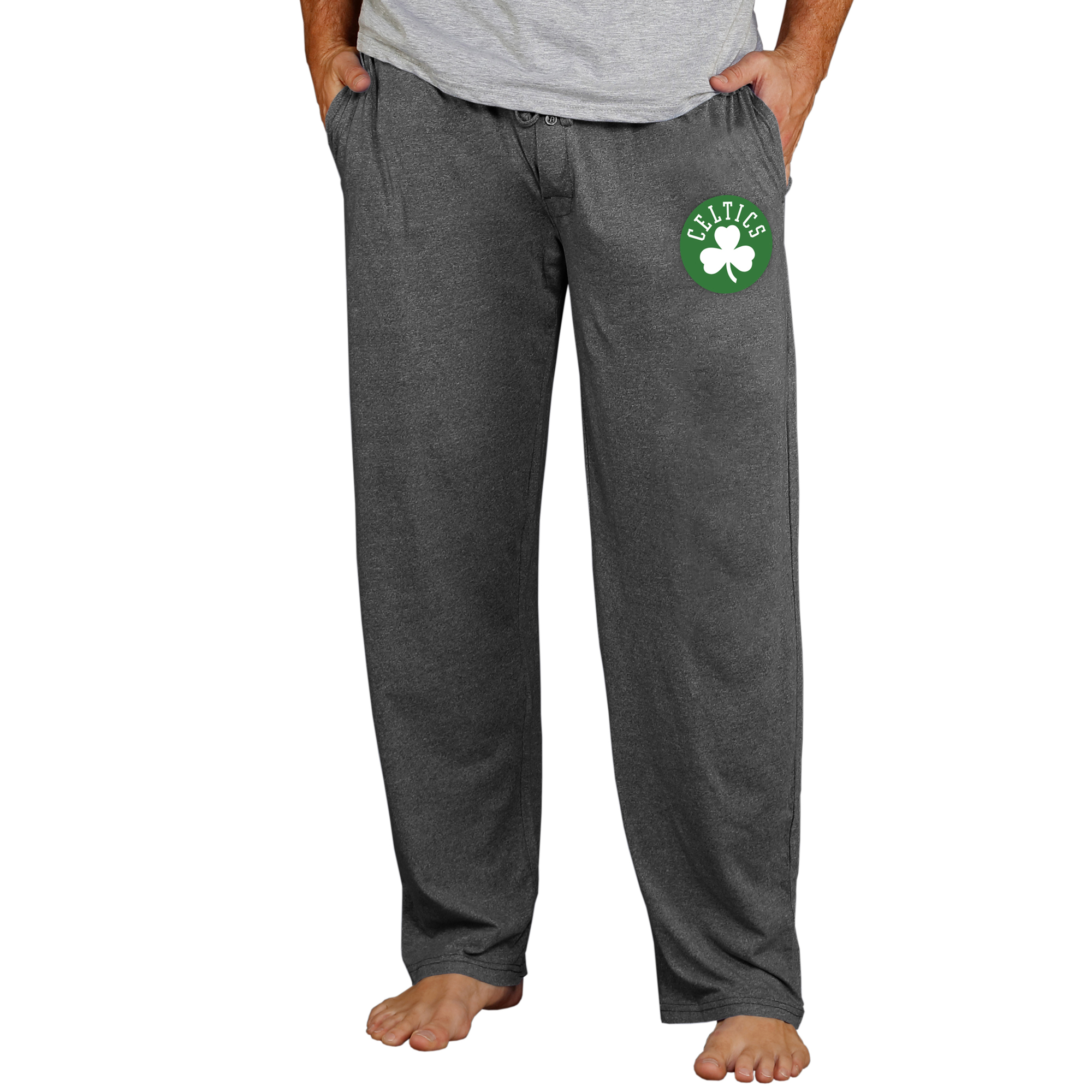 Men’s Concepts Sport Charcoal Boston Celtics Quest Knit Lounge Pants Men’s Concepts Sport Charcoal Boston Celtics Quest Knit Lounge Pants
