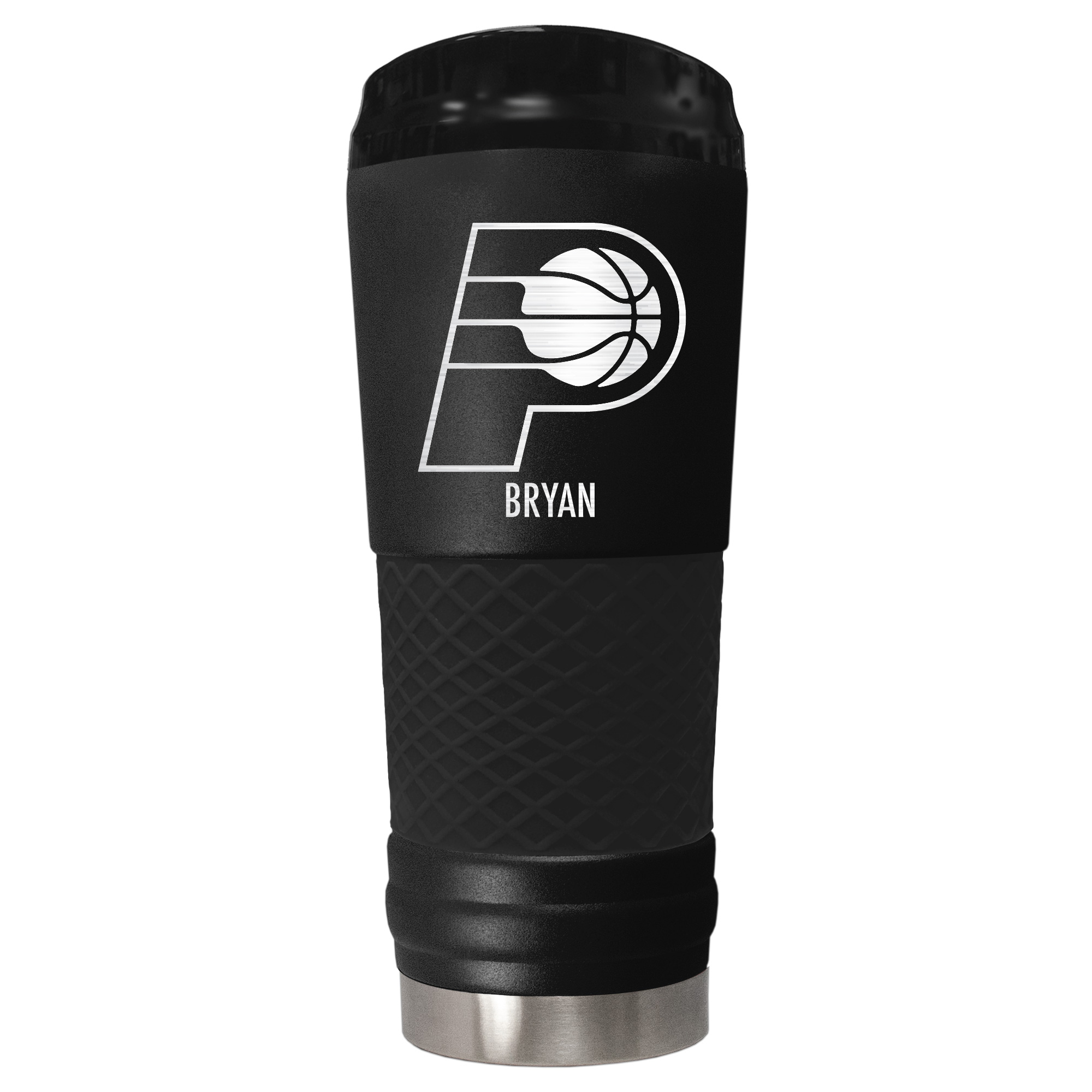Black Indiana Pacers 24oz. Personalized Stealth Draft Tumbler Black Indiana Pacers 24oz. Personalized Stealth Draft Tumbler