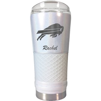Buffalo Bills 24oz. Personalized Opal Draft Tumbler