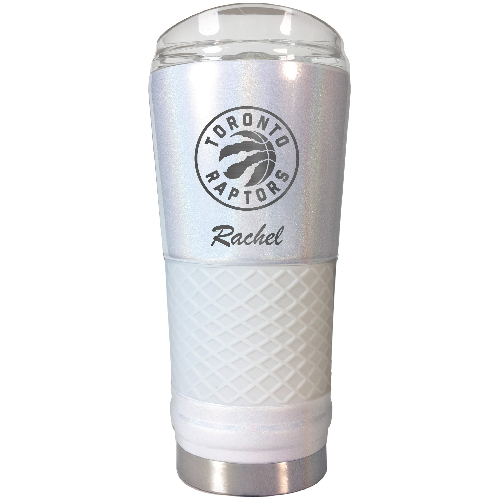 Toronto Raptors 24oz. Personalized Opal Draft Tumbler