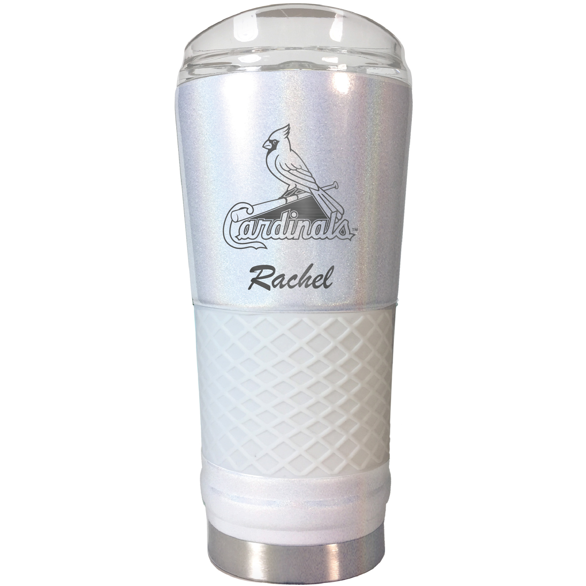 St. Louis Cardinals 24oz. Personalized Opal Draft Tumbler