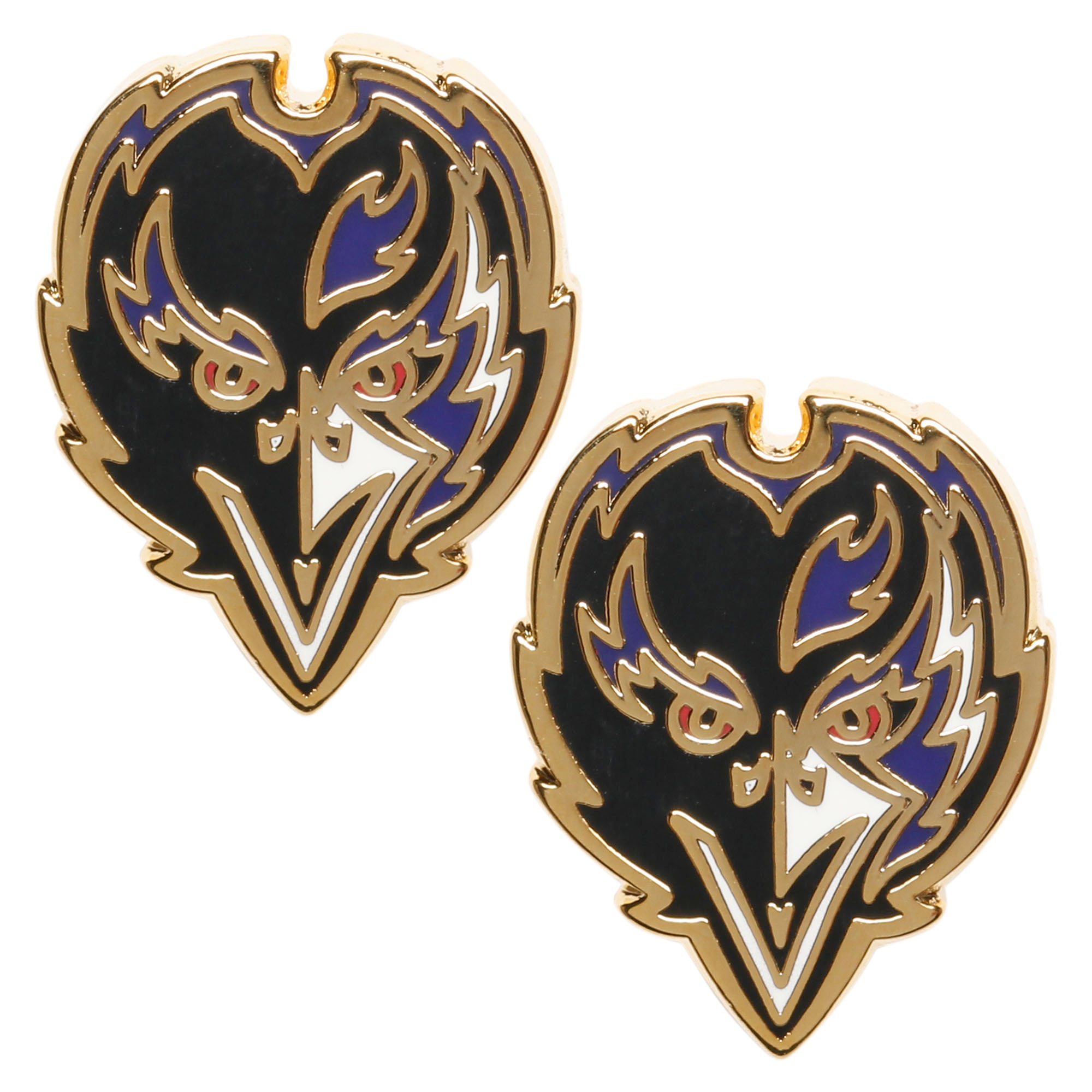 WinCraft Baltimore Ravens Team Post Earrings