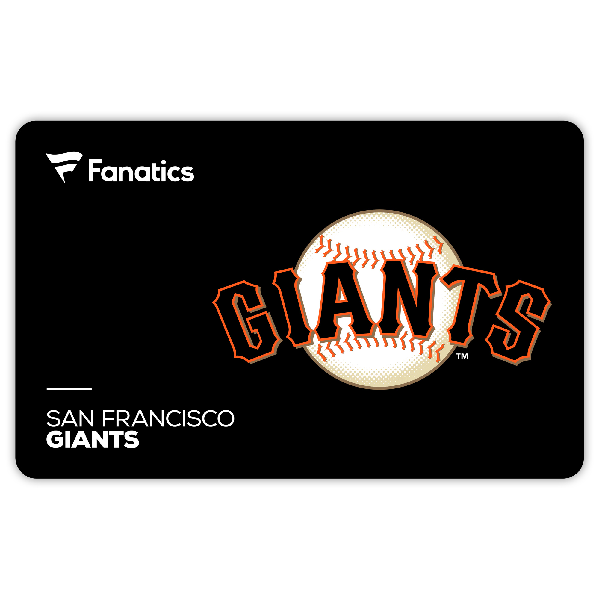 San Francisco Giants Fanatics eGift Card