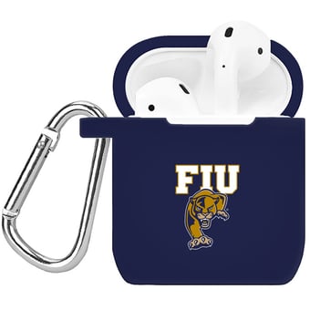 Navy FIU Panthers Silicone AirPods Case