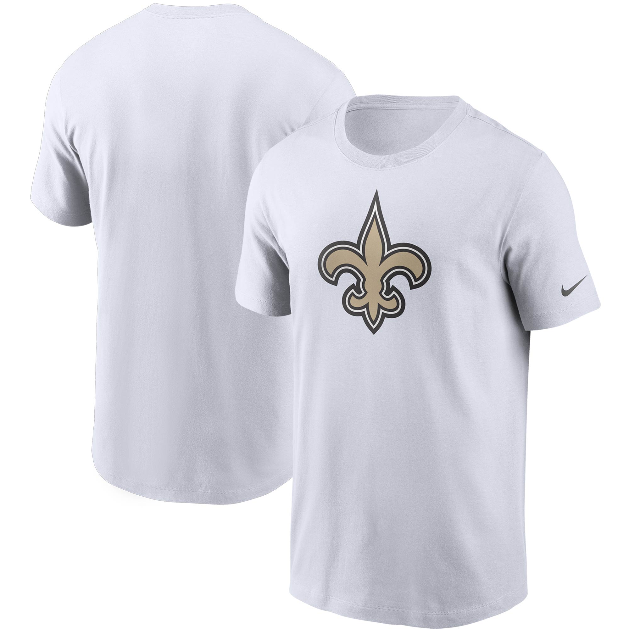 Men's Nike White New Orleans Saints Primary Logo T-Shirt