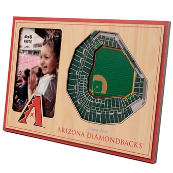 Fanpoint Arizona Diamondbacks 3D StadiumView Picture Frame
