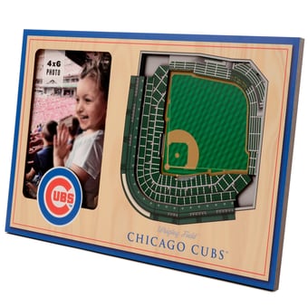 Fanpoint Chicago Cubs 3D StadiumView Picture Frame