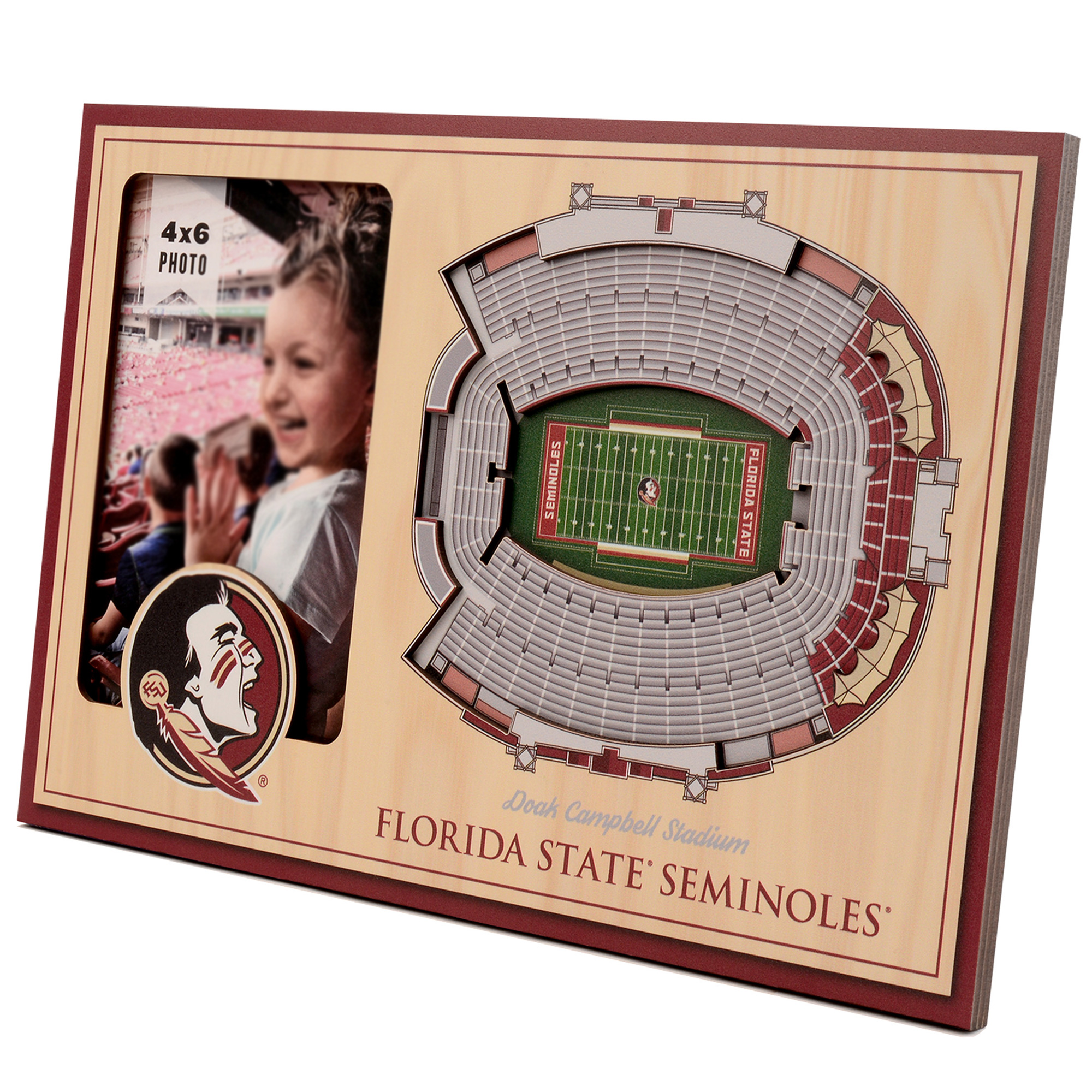 IDNA Florida State Seminoles 3D StadiumViews Picture Frame