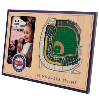 Fanpoint Minnesota Twins 3D StadiumView Picture Frame