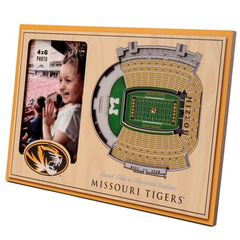 Fanpoint Missouri Tigers 3D StadiumView Picture Frame