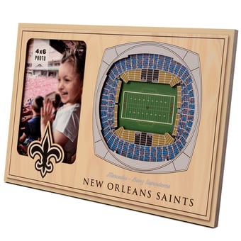 IDNA New Orleans Saints 3D StadiumViews Picture Frame