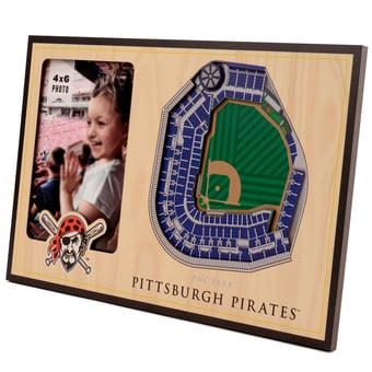 Fanpoint Pittsburgh Pirates 3D StadiumView Picture Frame